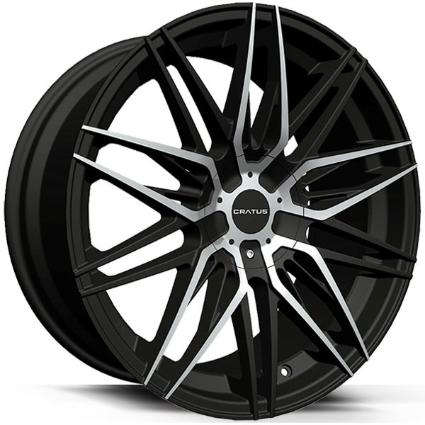 Cratus CR104 Flat Black with Machined Face