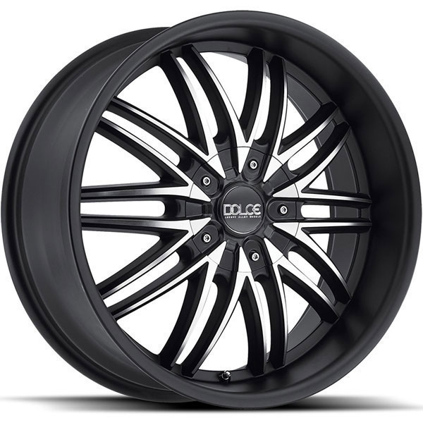 Dolce DC62 Matte Black with Machined Face