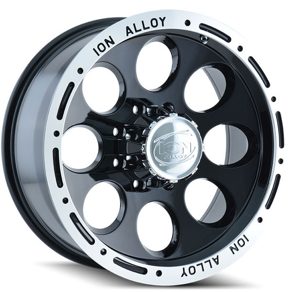 Ion Alloy 174 Black with Machined Stripe