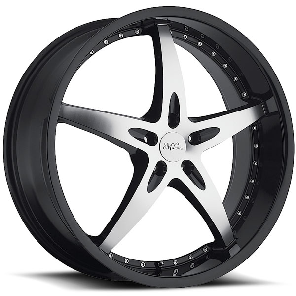 Milanni ZS-1 453 Black with Machined Face