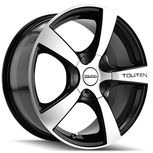 Touren TR9 Black with Machined Face