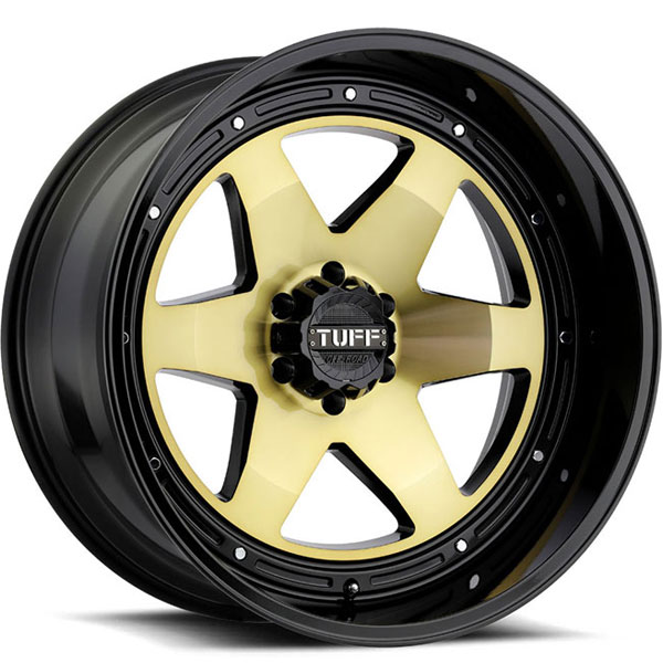 Tuff T1A Gold with Gloss Black Lip