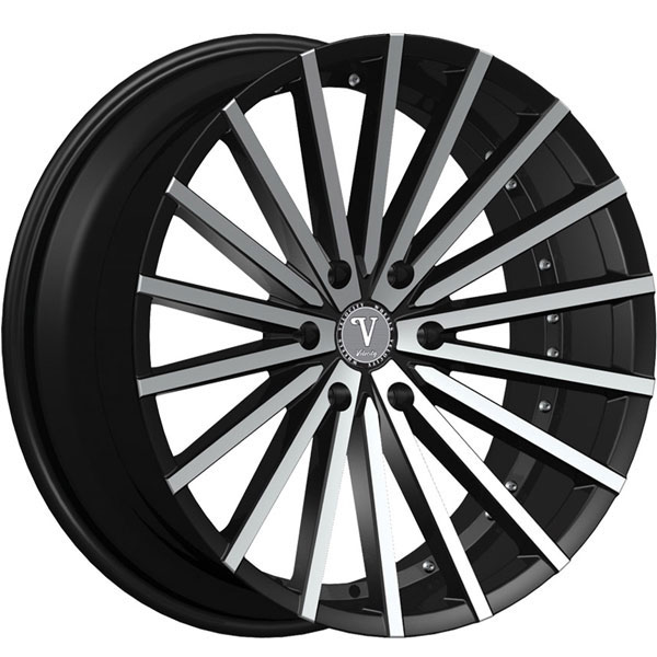 Velocity VW 17B Black with Machined Face